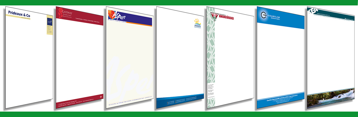 LETTERHEAD PRINTING